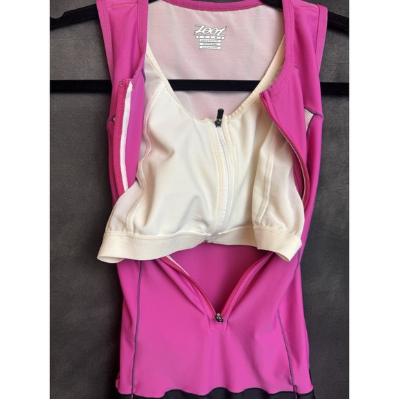 Zoot Womens Core Tri Tank Racesuit Sleeveless Triathlon Suit Size Medium - Picture 9 of 9